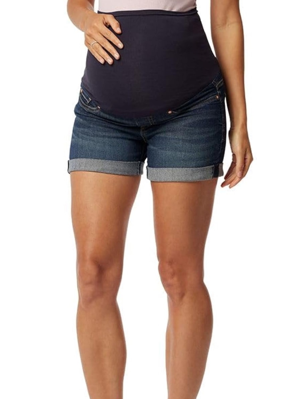 Levi Strauss Signature Gold Maternity Denim Shorts Large